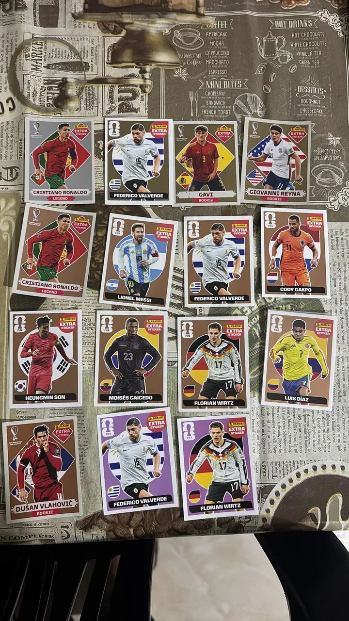 Figurinhas copa do mundo 