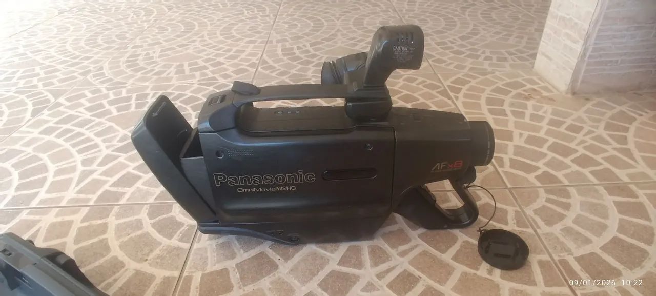 Câmera filmadora anos 80/90