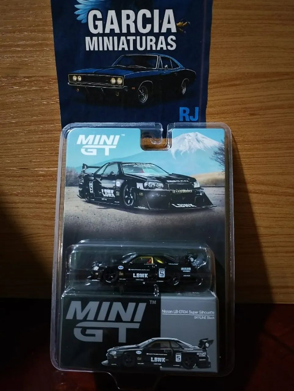 Nissan Skyline LB-ER34 Super Silhouette - LBWK - Mini GT - Hobbies