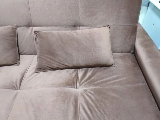 Sofá cama 3 lugares 203cm largura - Foto 4