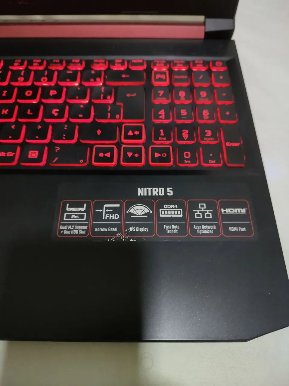 Notebook gamer Acer nitro 5 Ryzen  - Foto 3