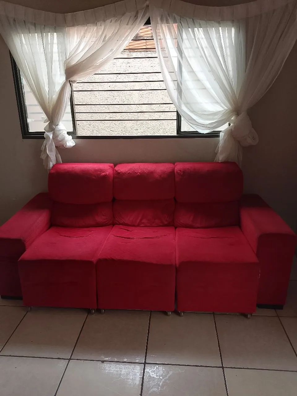 Vendo Sofá 3 e 2 lugares reclináveis  - Foto 5