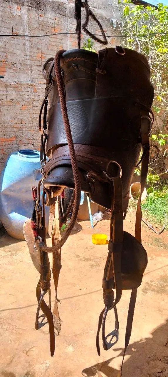 Troco sela cutiano pantaneira em sela australiana  - Foto 2