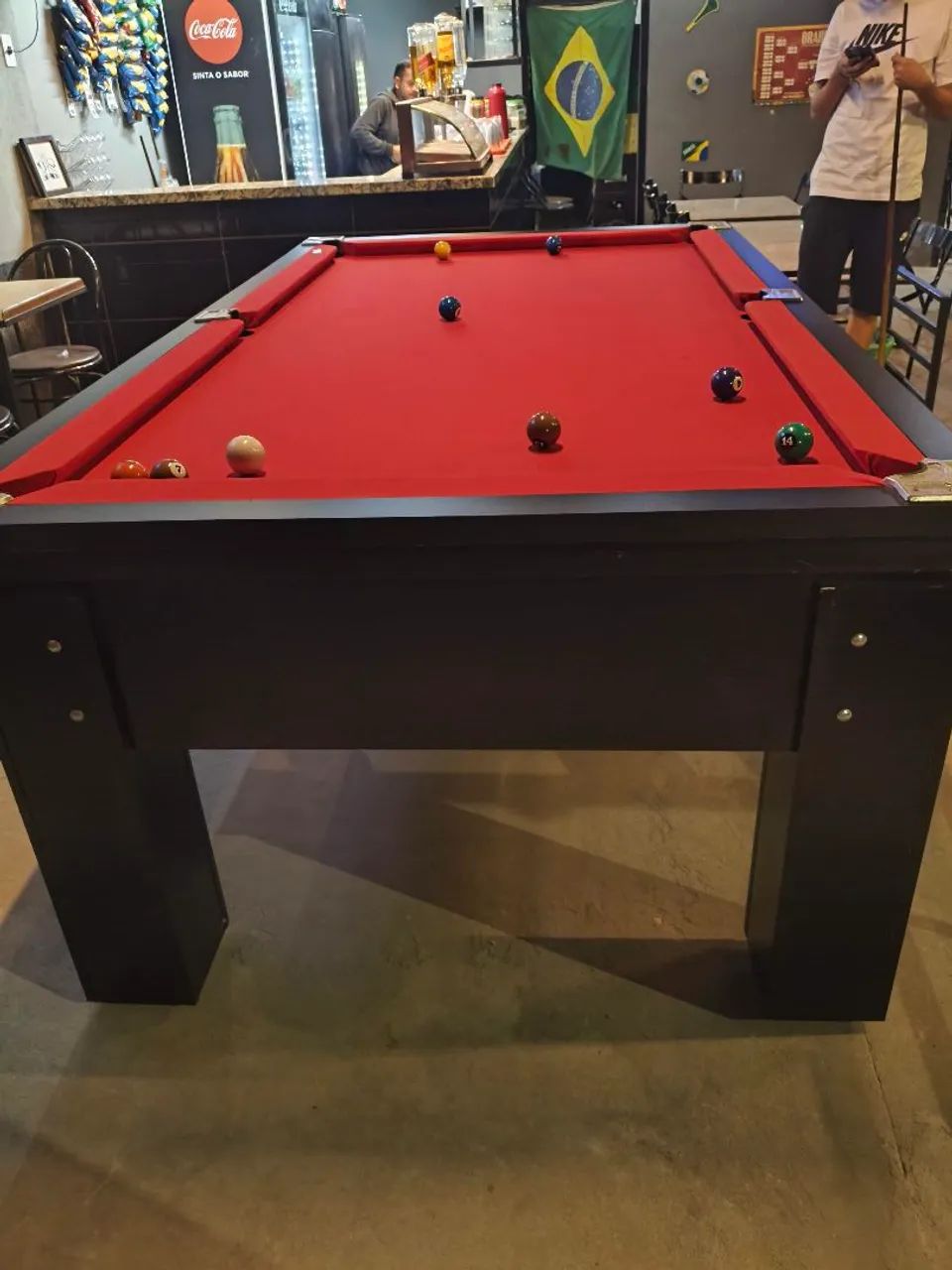 mesa de bilhar (sinuca comercial nova ) ZAP * - Foto 2