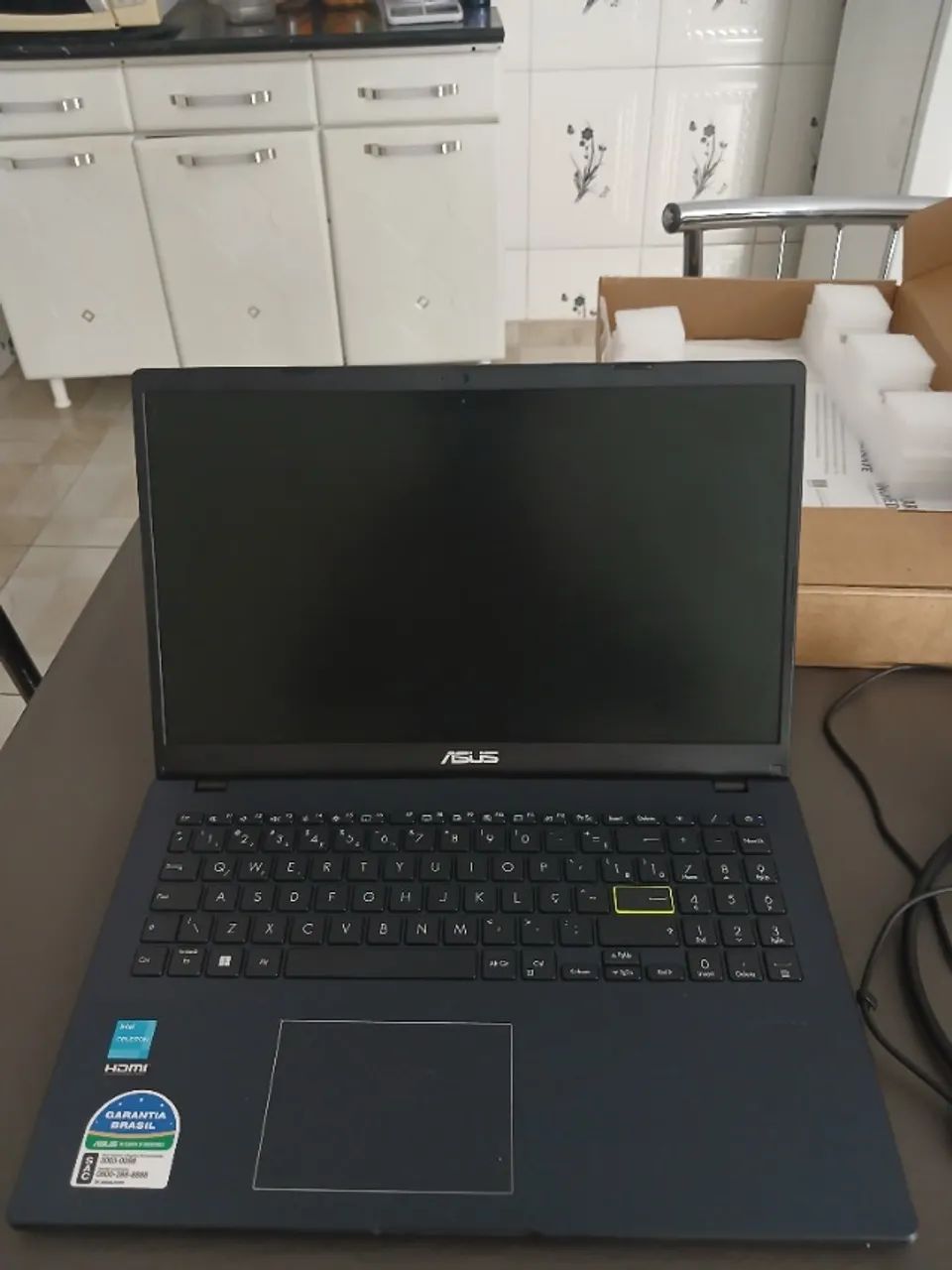 Notebook asus seminovo 