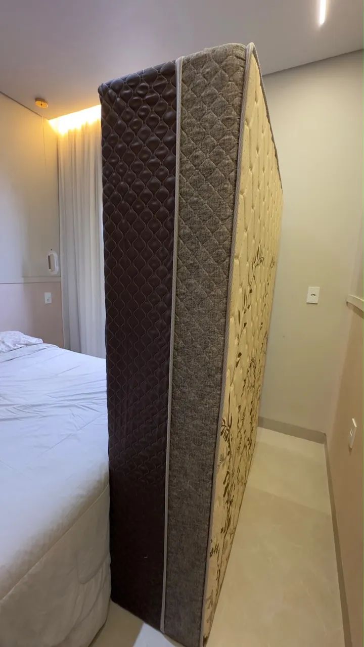 Vendo Cama Box/Colchão Integrado - Foto 4