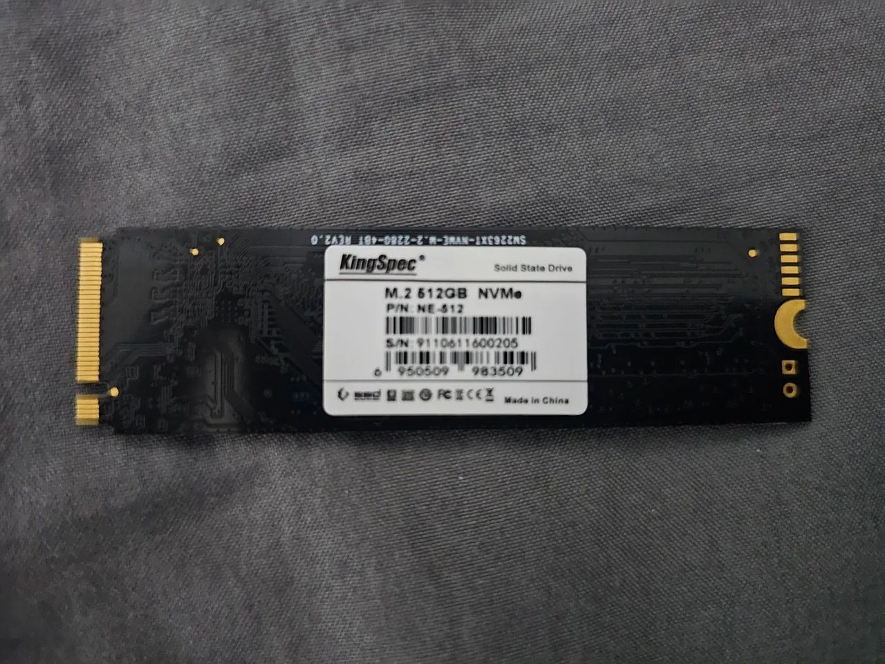 SSD M.2 512GB KINGSPEC  - Foto 2