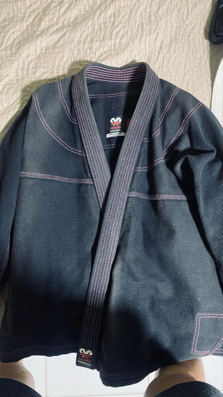 Kimono A1 preto  - Foto 2
