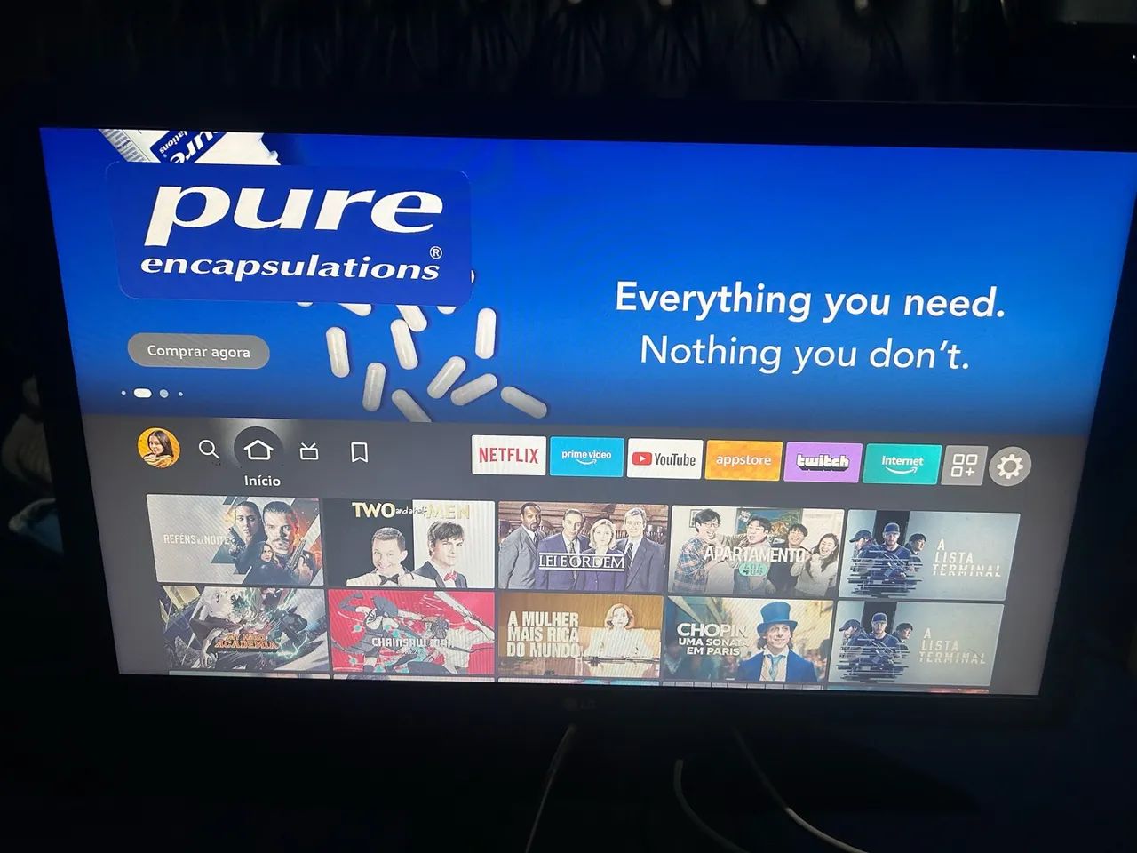 Monitor LG 21,5 Polegadas 