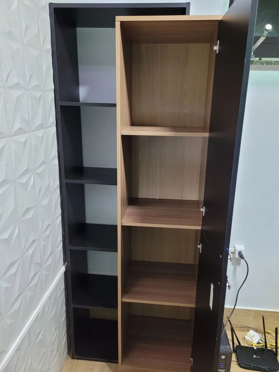 Mesa e armário para escritório - Foto 2