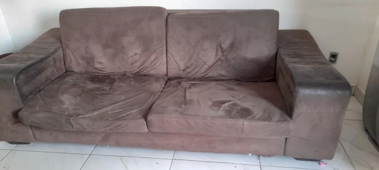 Sofá 3 Lugares 2,40m - Apenas 1 Ano de Uso