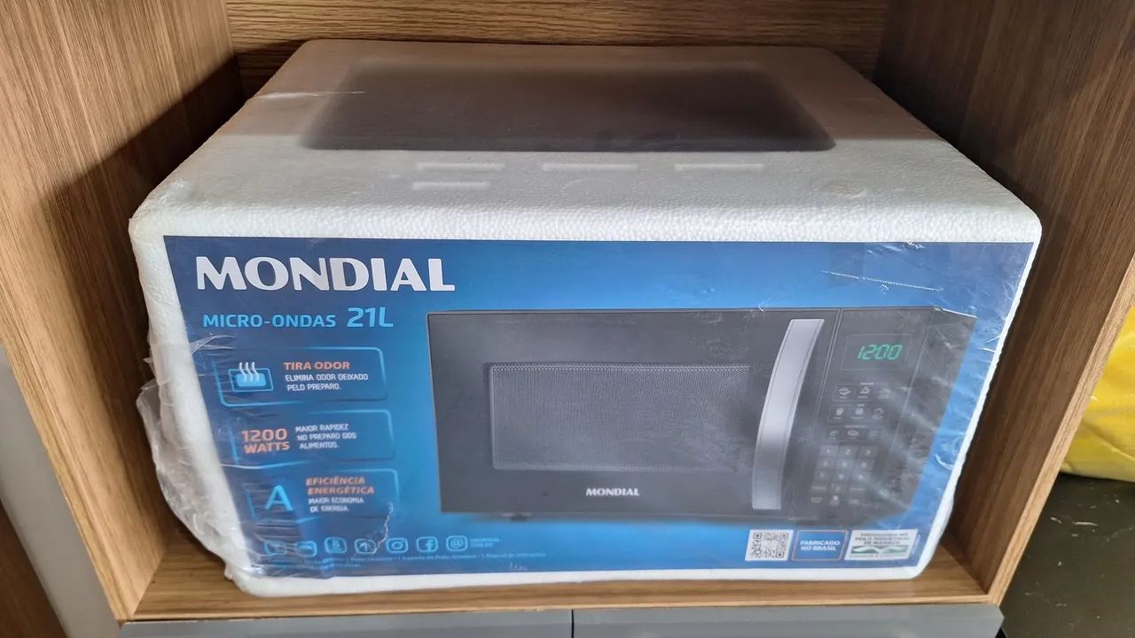 Micro-ondas 21 litros novo - Foto 2