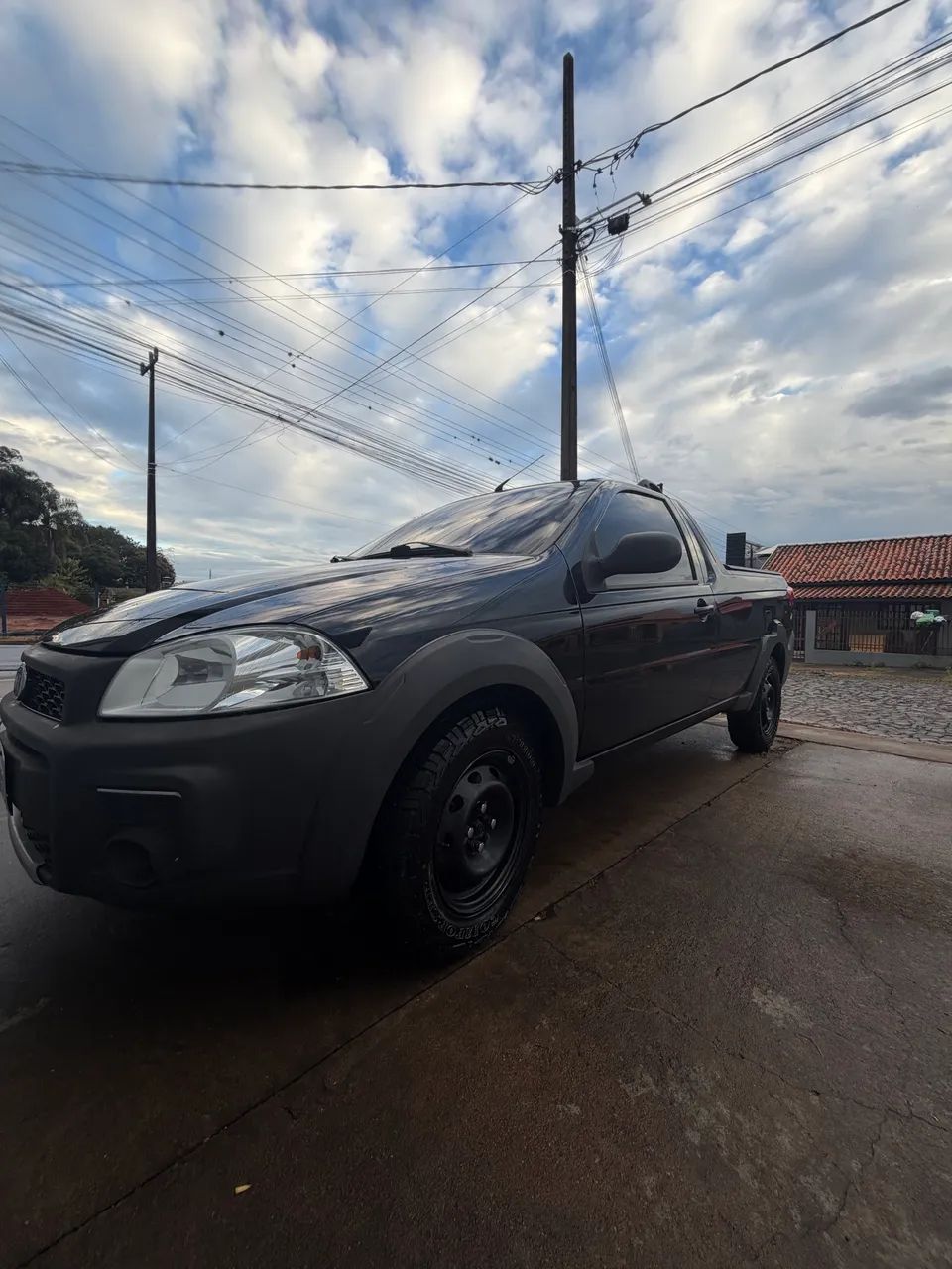 Fiat Strada Working Hard 1.4 Fire Flex 8V CS 2017 - Foto 3