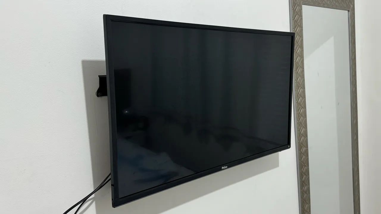 Televisão Philco 32, com suporte de parede - Foto 3