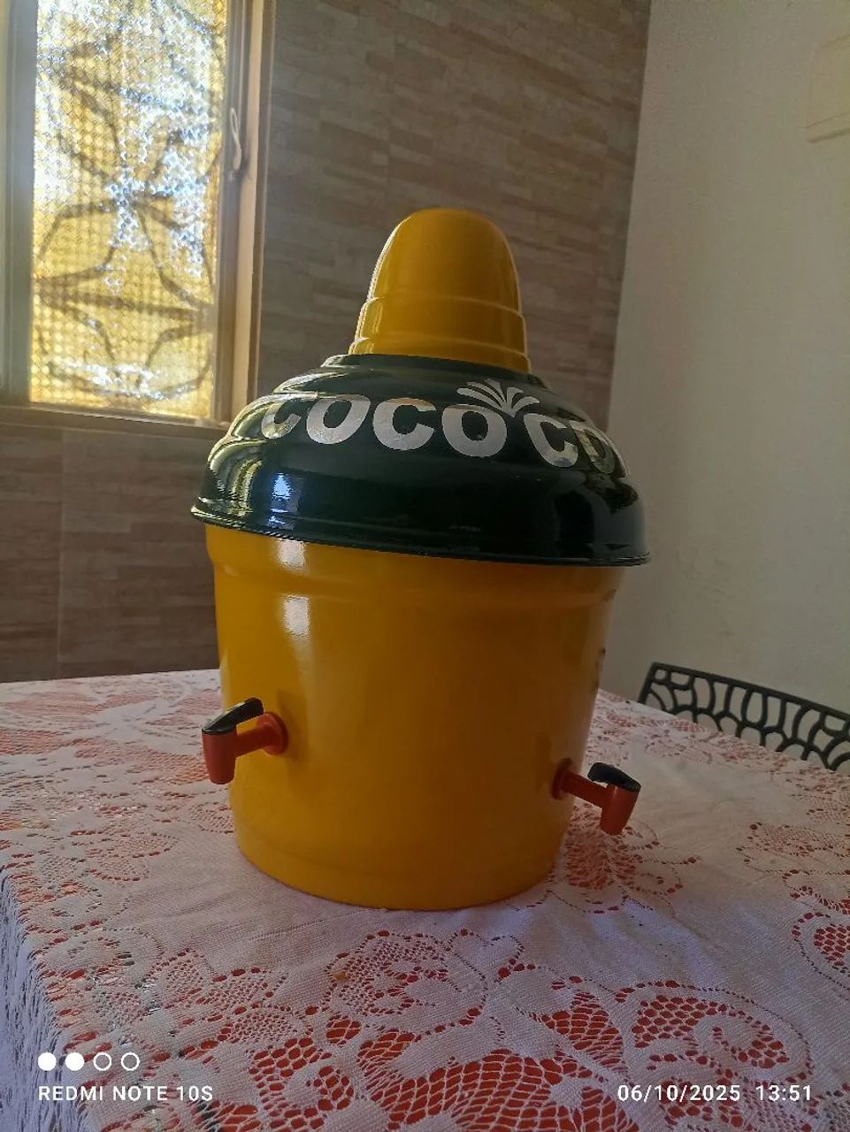 Excelente máquina para gelar água de coco