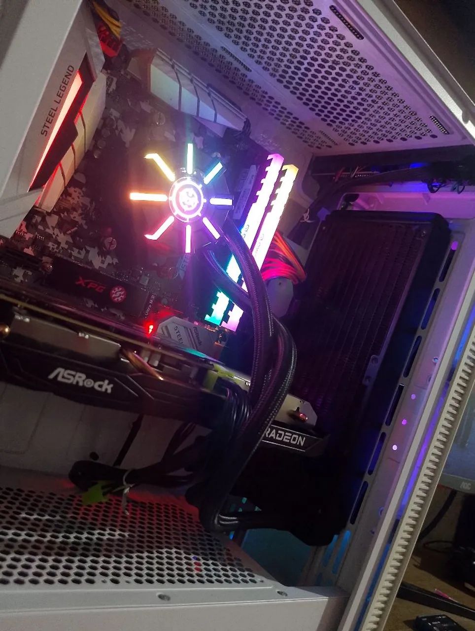 Pc Gamer DESCRIÇÃO Ryzen 7 3900, Rx 6600, 1,5 tera SSD  - Foto 2