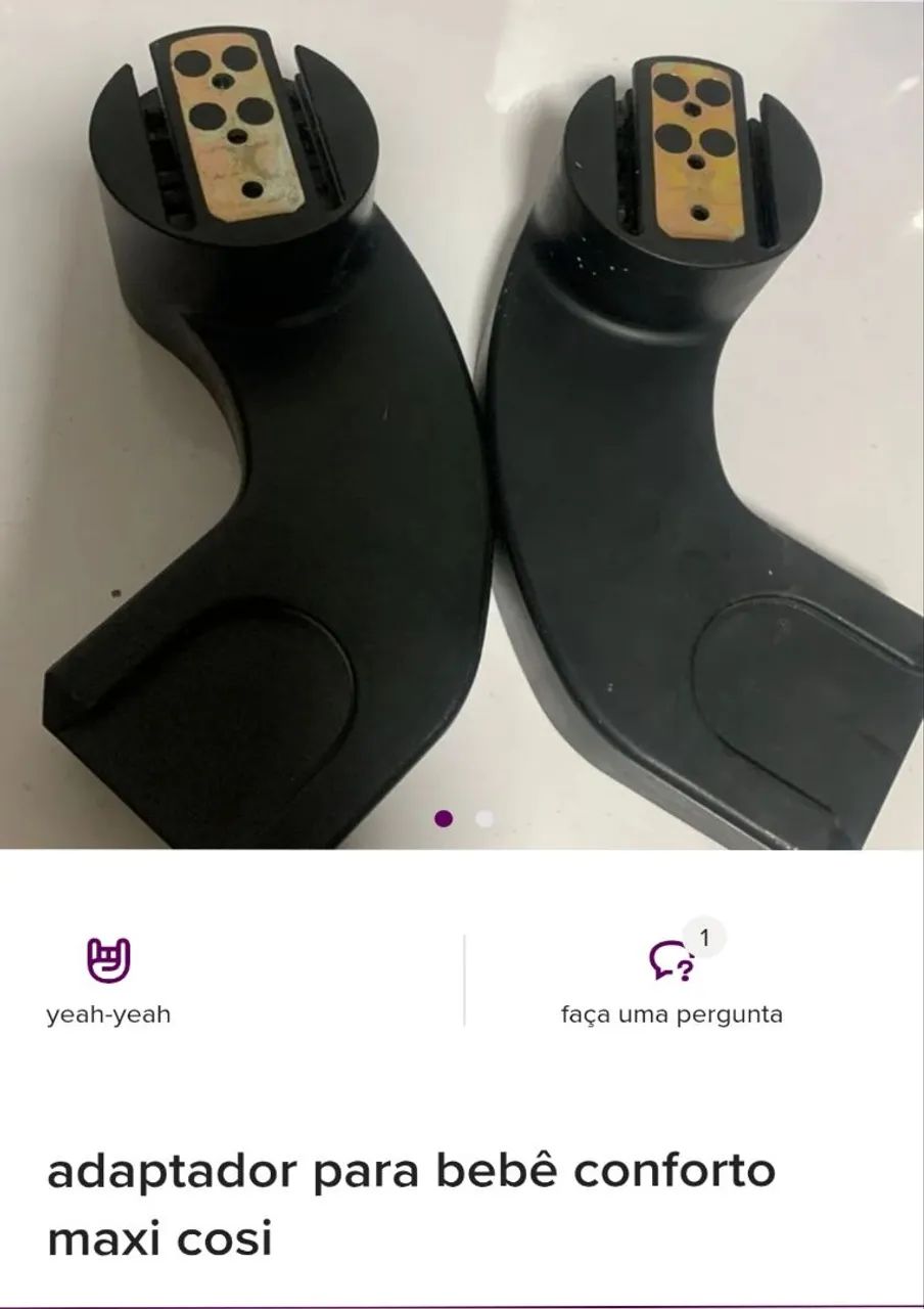 Adaptador pra carrinho Quinny  - Foto 2