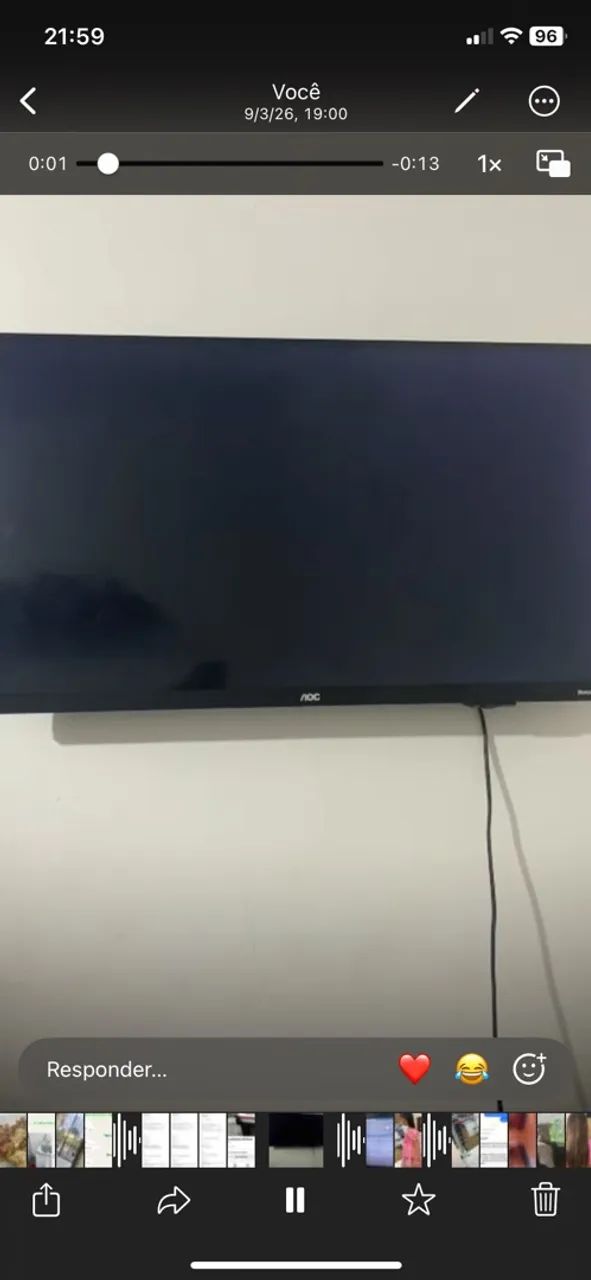 Tv com defeito 