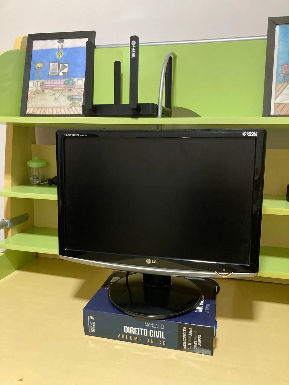 Monitor LG Flatron W1952TQ 19 - Widescreen - Funcionando Perfeitamente