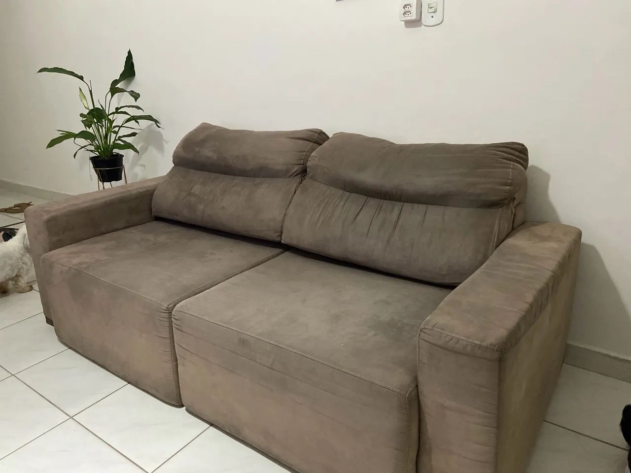 VENDO SOFÁ RETRÁTIL E RECLINÁVEL - Foto 5