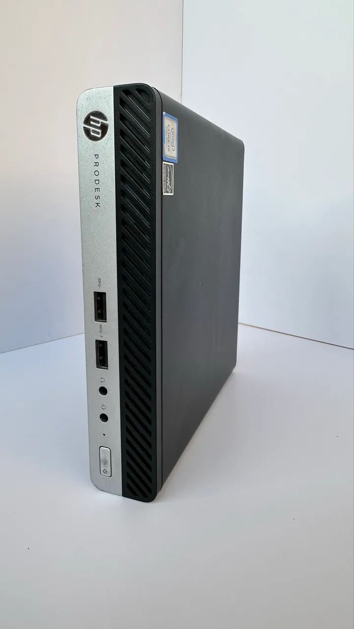 MINI Computador PC HP ProDesk 400 G3 Mini i5-7500T | 8GB | SSD