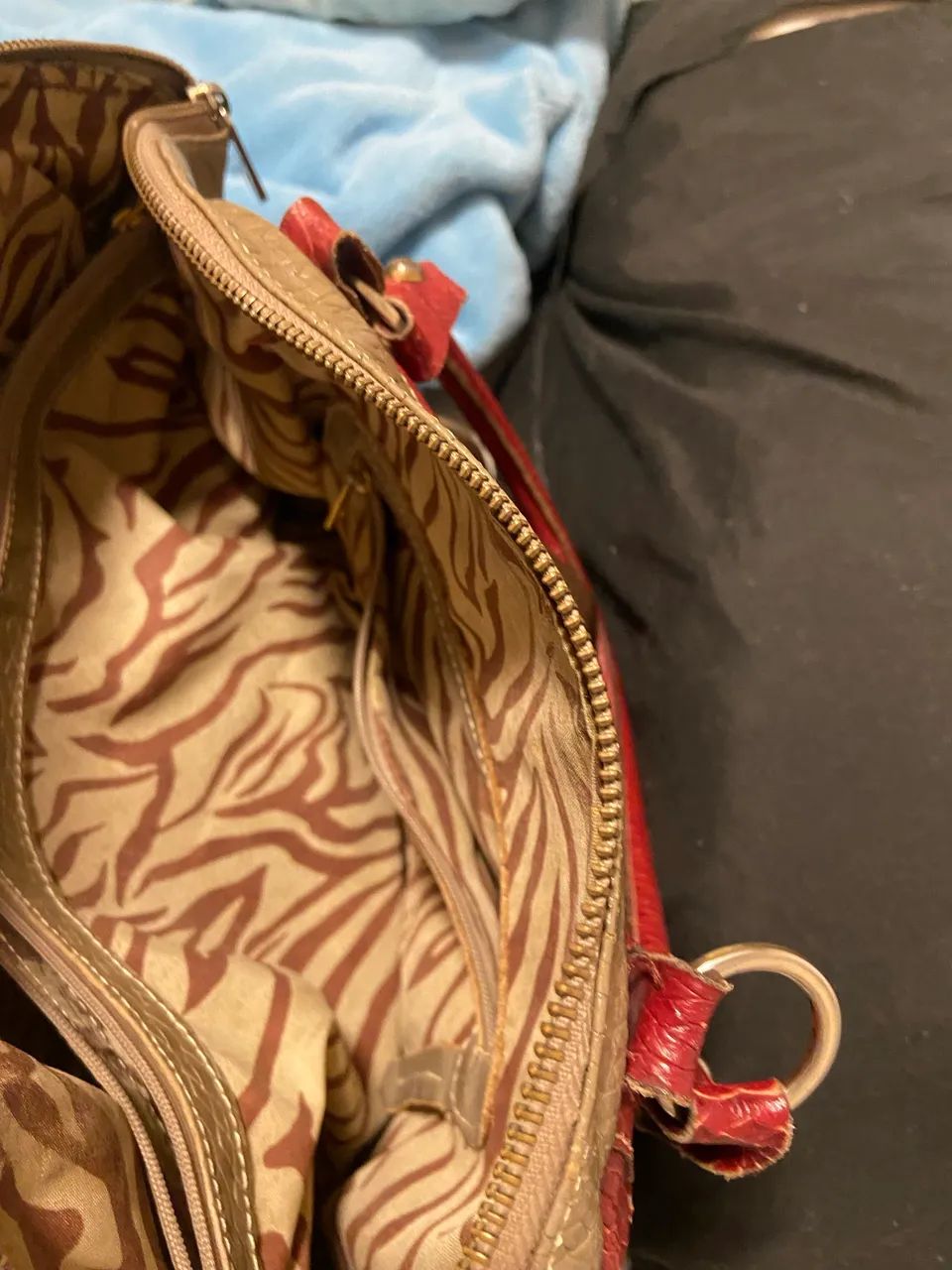 Bolsa 100% couro - Foto 5