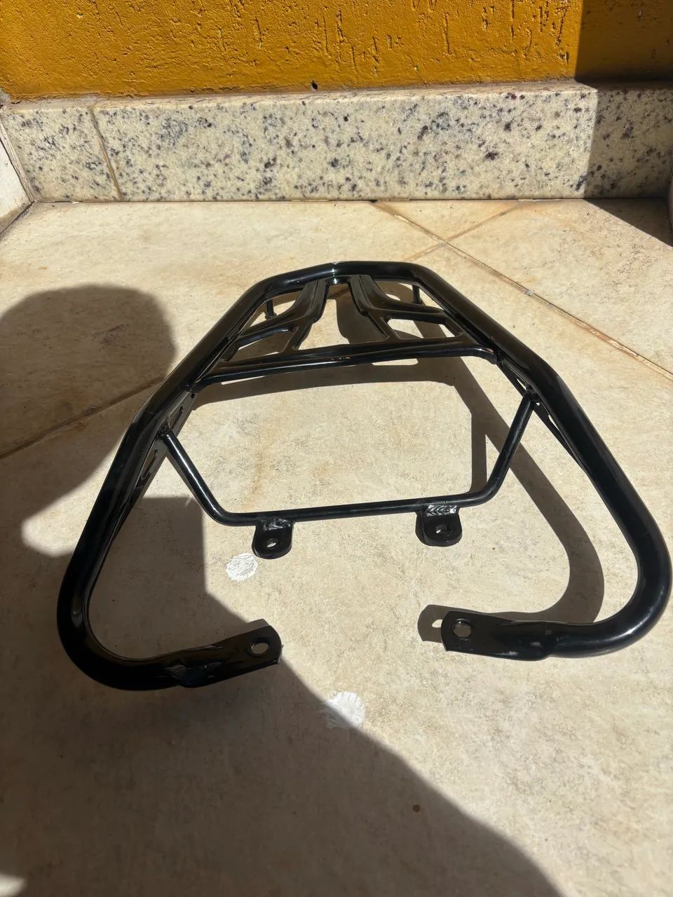 Suporte para baú Honda 160 - Foto 4
