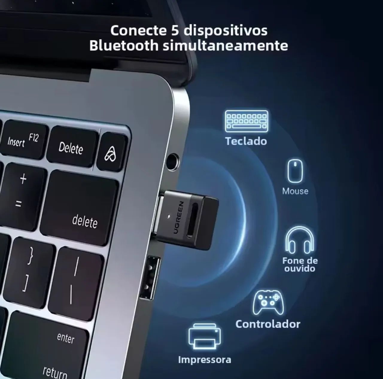 Bluetooth 5.3 Ugreen pra Windows  - Foto 3