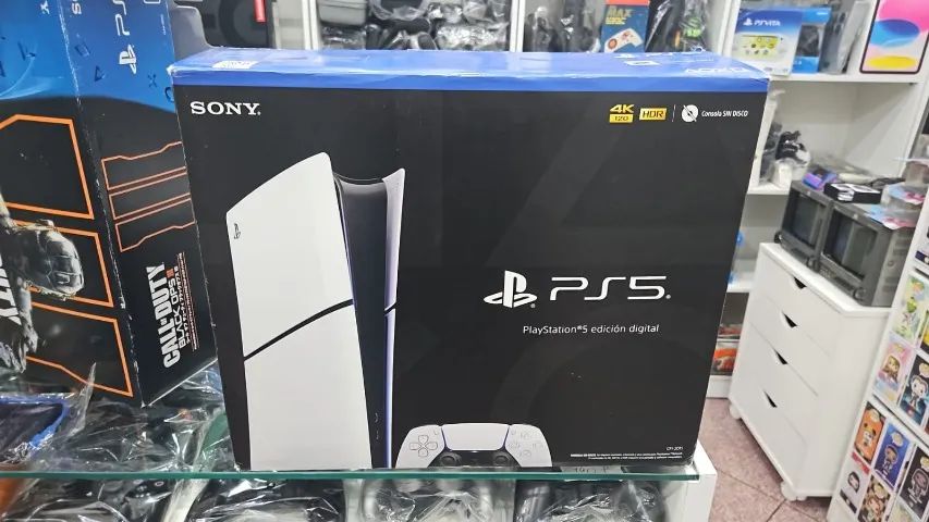 Playstation 5 Slim Lacrado com e sem leitor