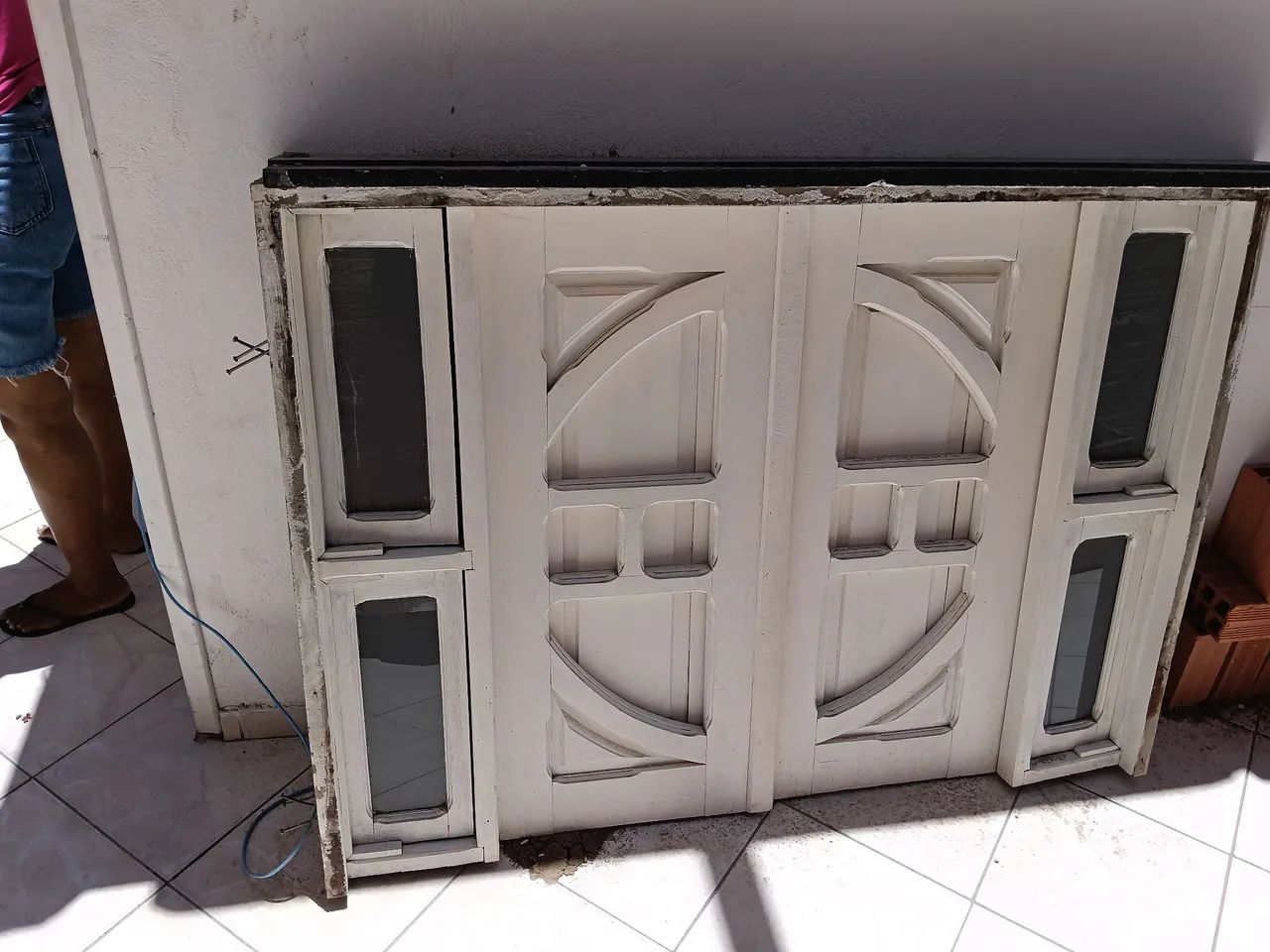Telhas e madeiras  usadas  - Foto 2