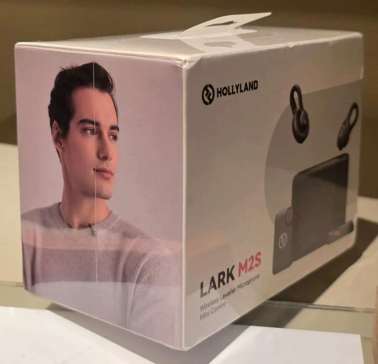 2 Microfones de Lapela / Sem fio Hollyland LARK M2S Original - Lacrado<br>