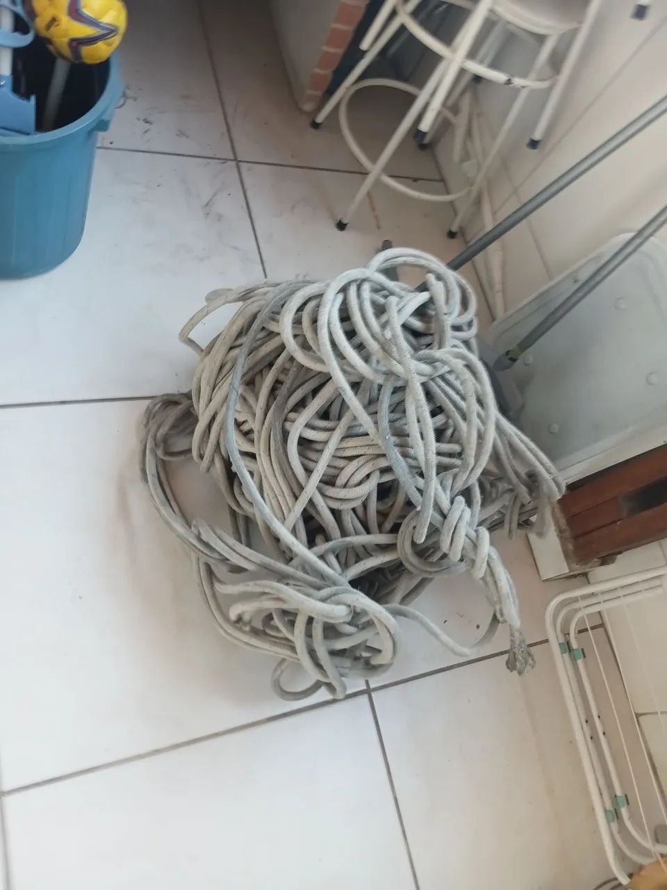 Kit de cadeira  e corda e cinto e trava queda - Foto 3