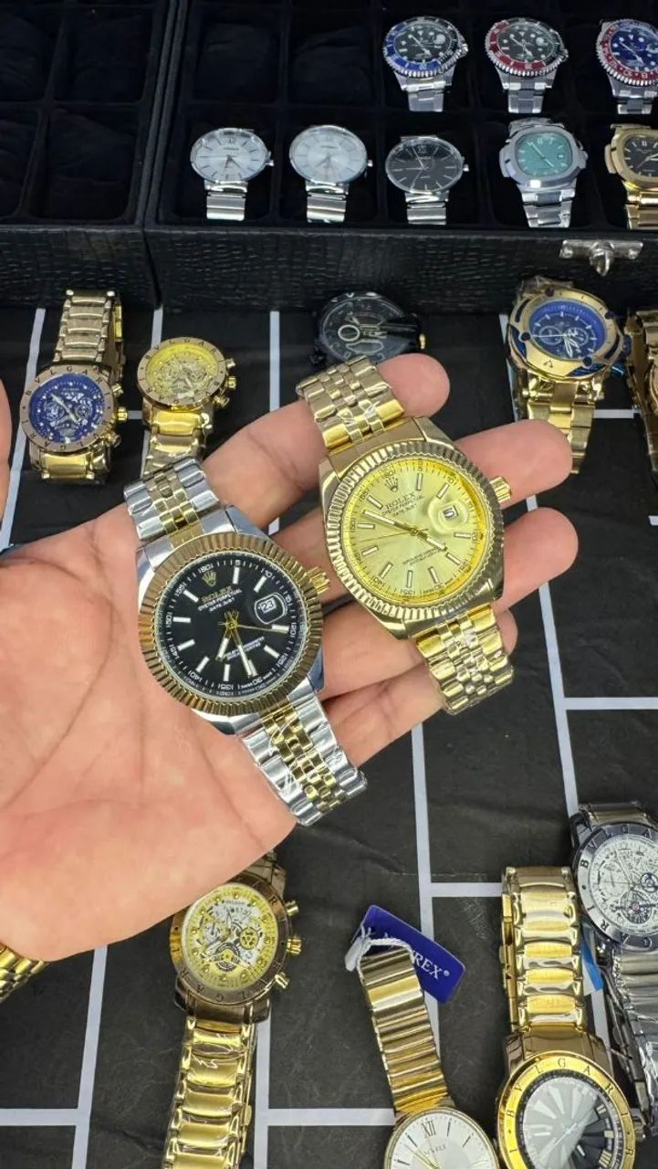 Relógios rolex linha diamante 