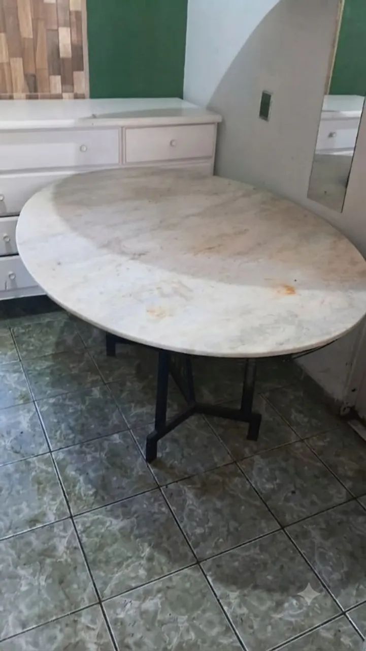 Mesa grande de mármore - Foto 2
