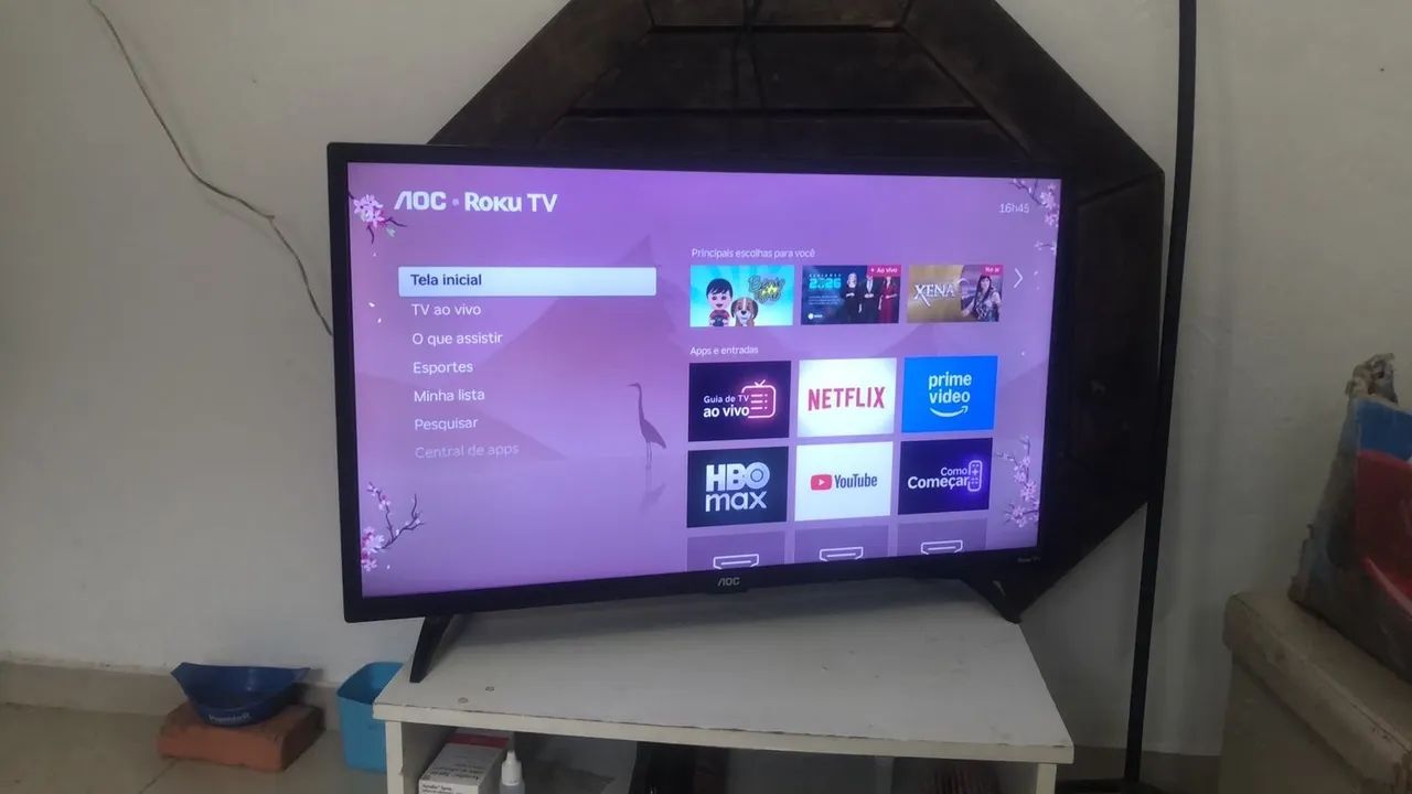 Smart TV 32" AOC Roku HD - Foto 2