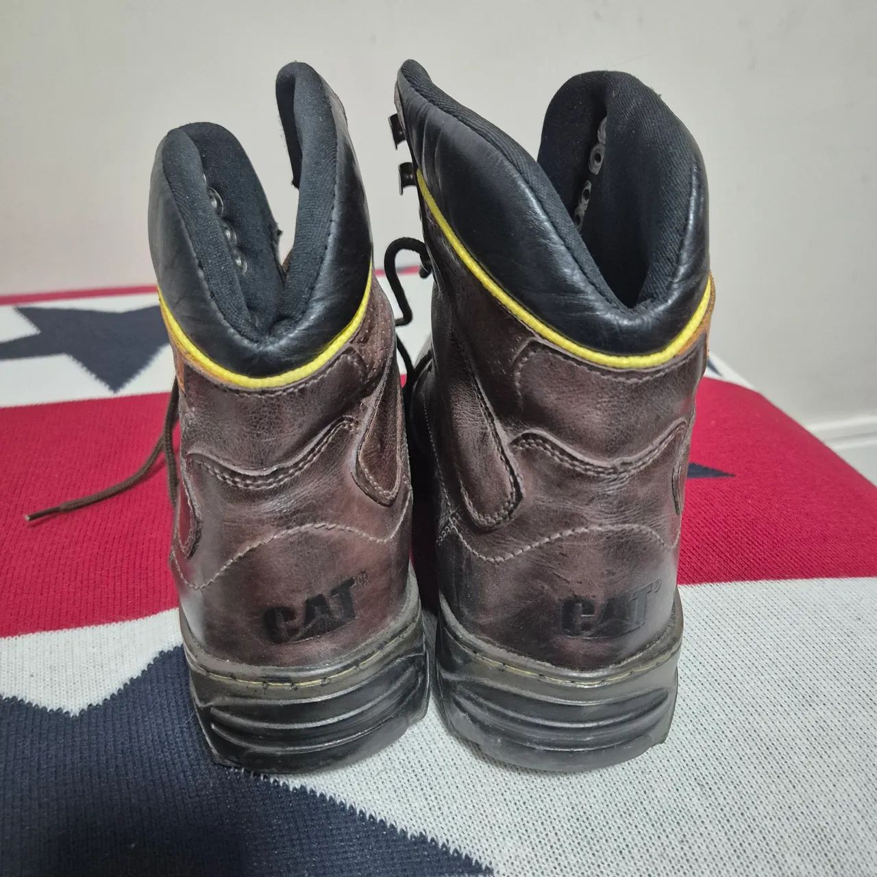Bota Caterpillar couro  - Foto 3