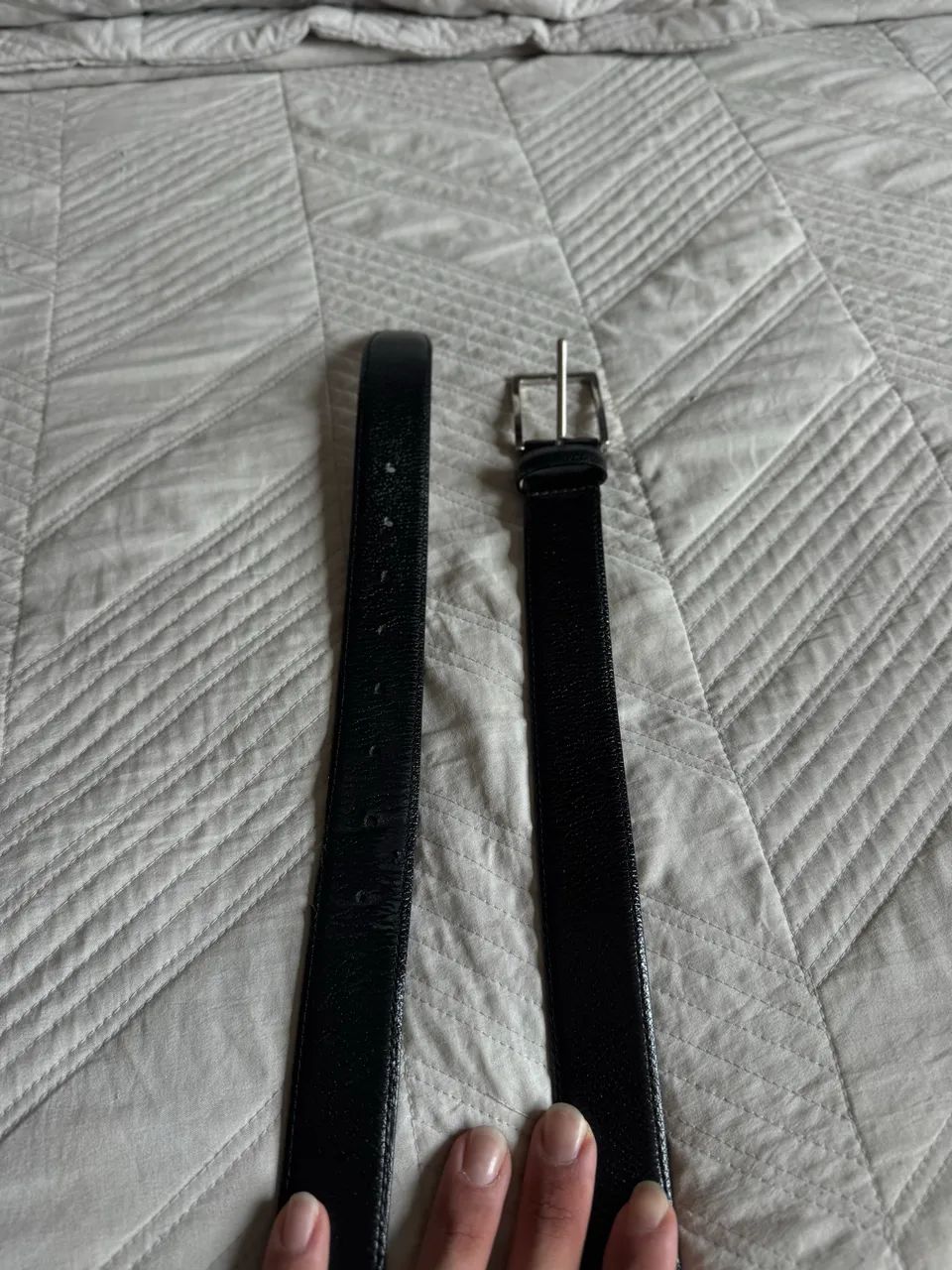 Cinto de Couro legítimo tamanho 100  - Foto 2