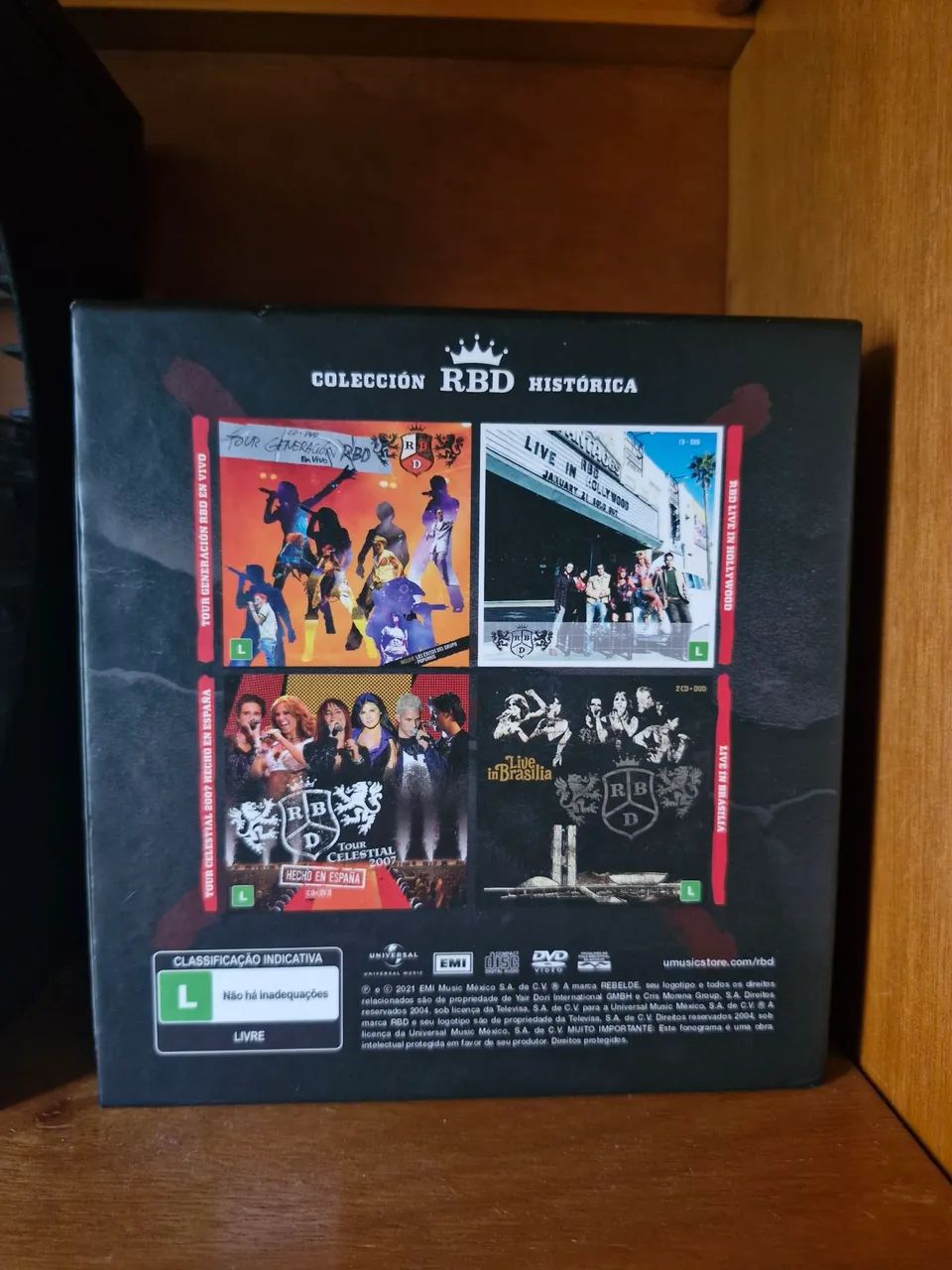 Box CD e DVD RBD En Vivo - Foto 2