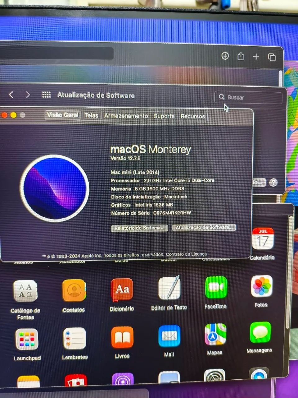 Mac mimi 2014 core i5 8gb de ram - Foto 2