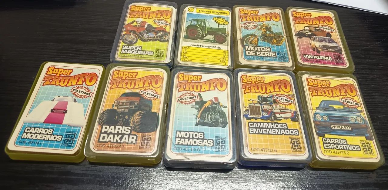 Super trunfo antigo
