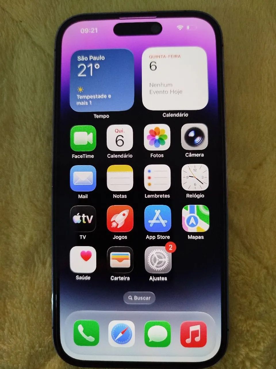 iPhone 14 pro 254 bateria 84% - Foto 3