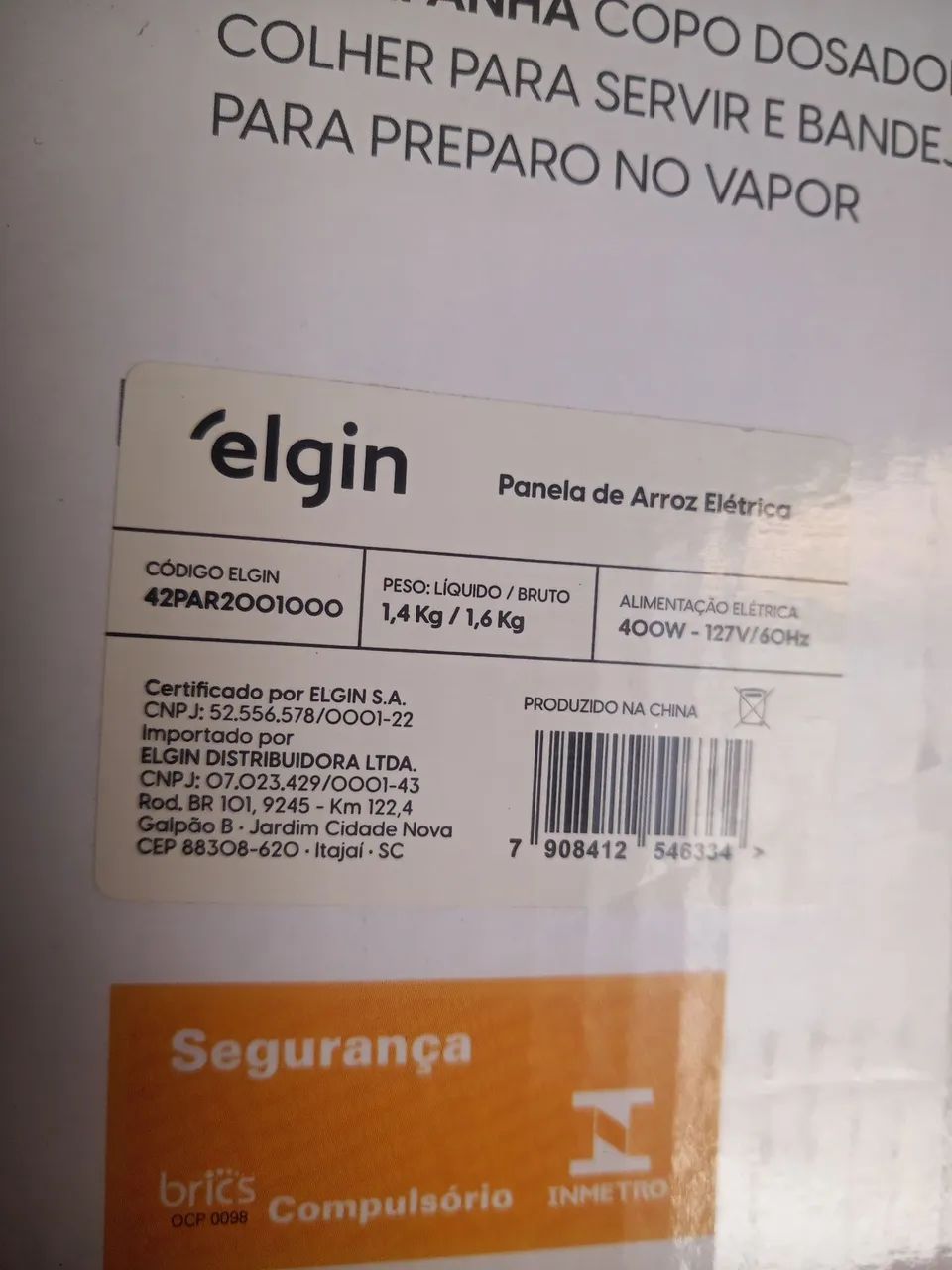 Panela de arroz elétrica  - Foto 5
