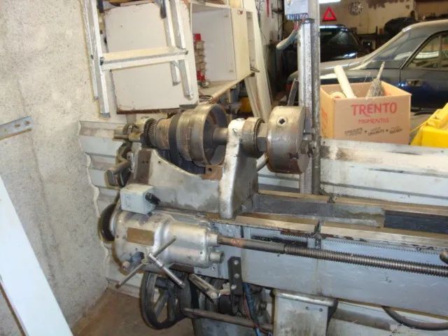 torno mecanico antigo alemao  tel 32787198