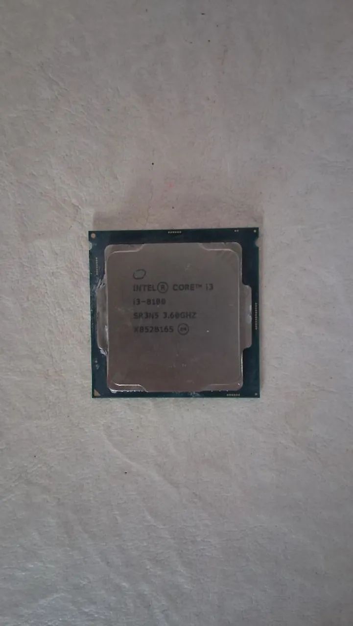 Processador i3 8100
