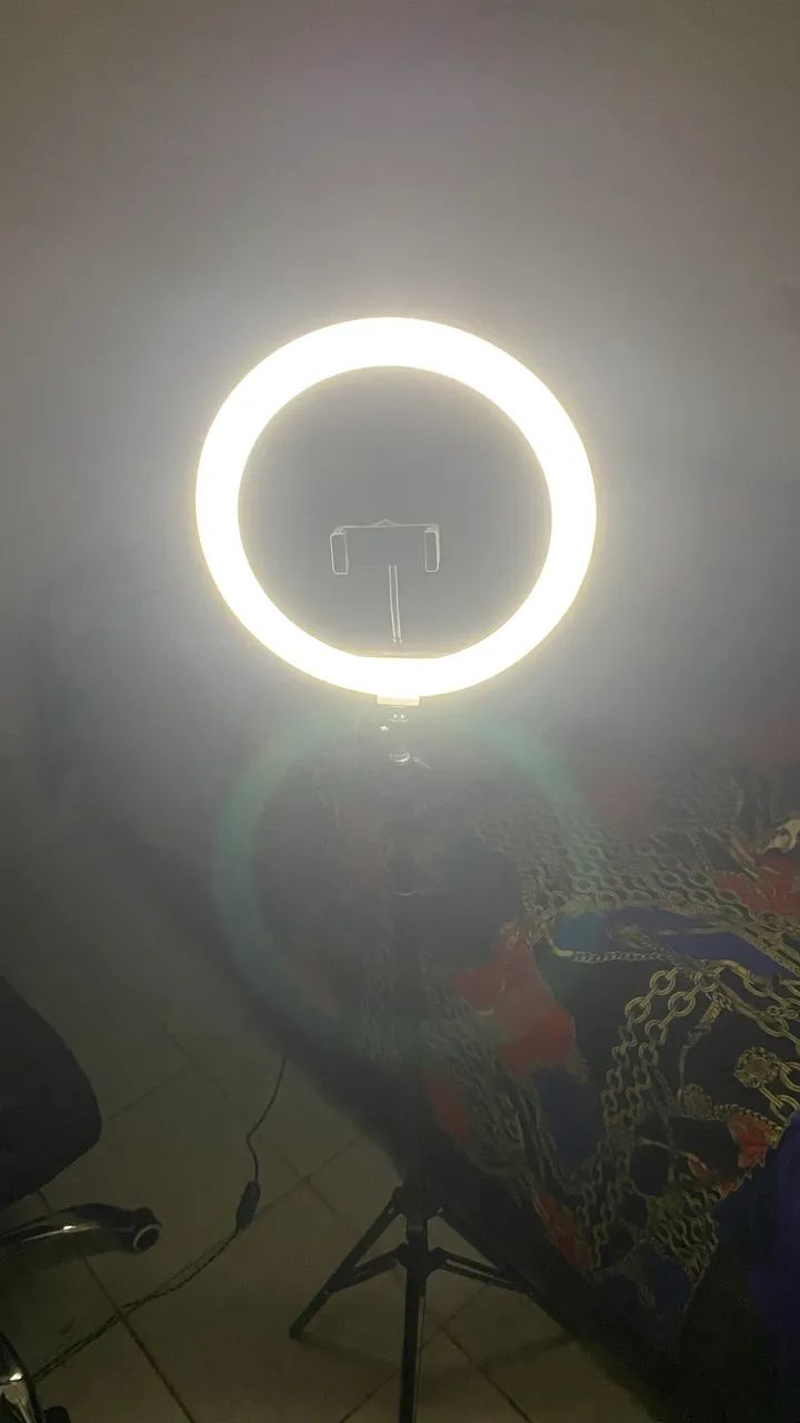 Ring light led premium com tripé - Foto 2
