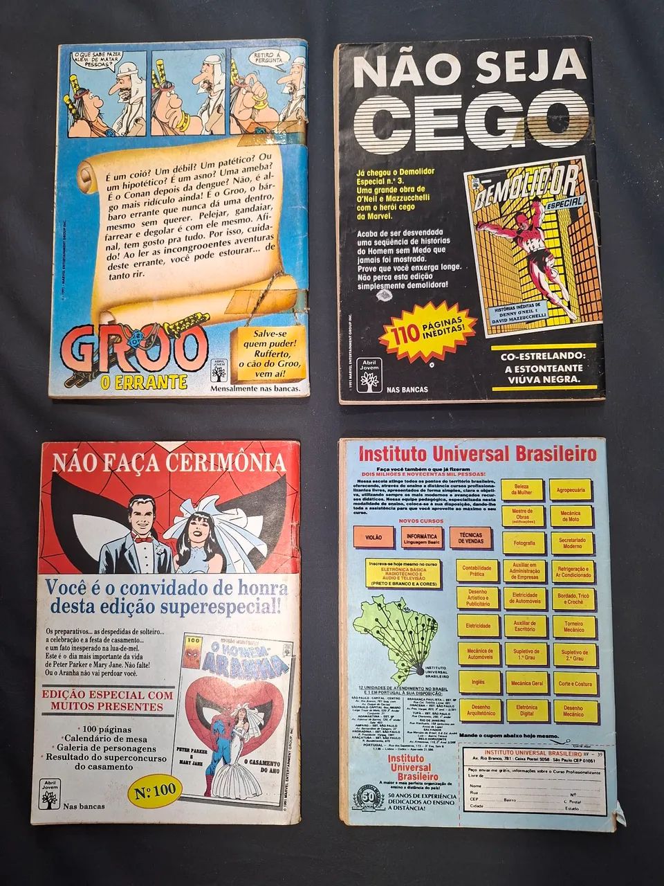 Lote 4 gibis x-men 32, 35, 37 e 39 - Foto 2