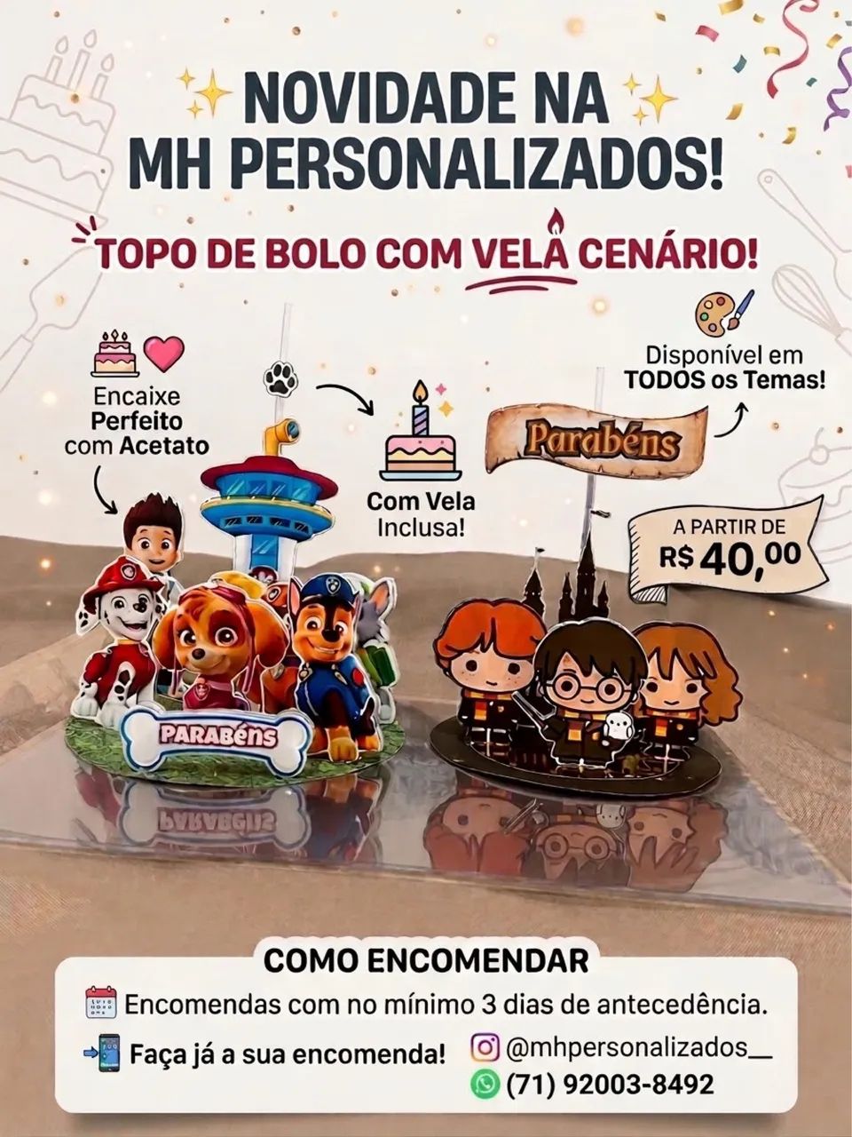 Topo Vela Cenário