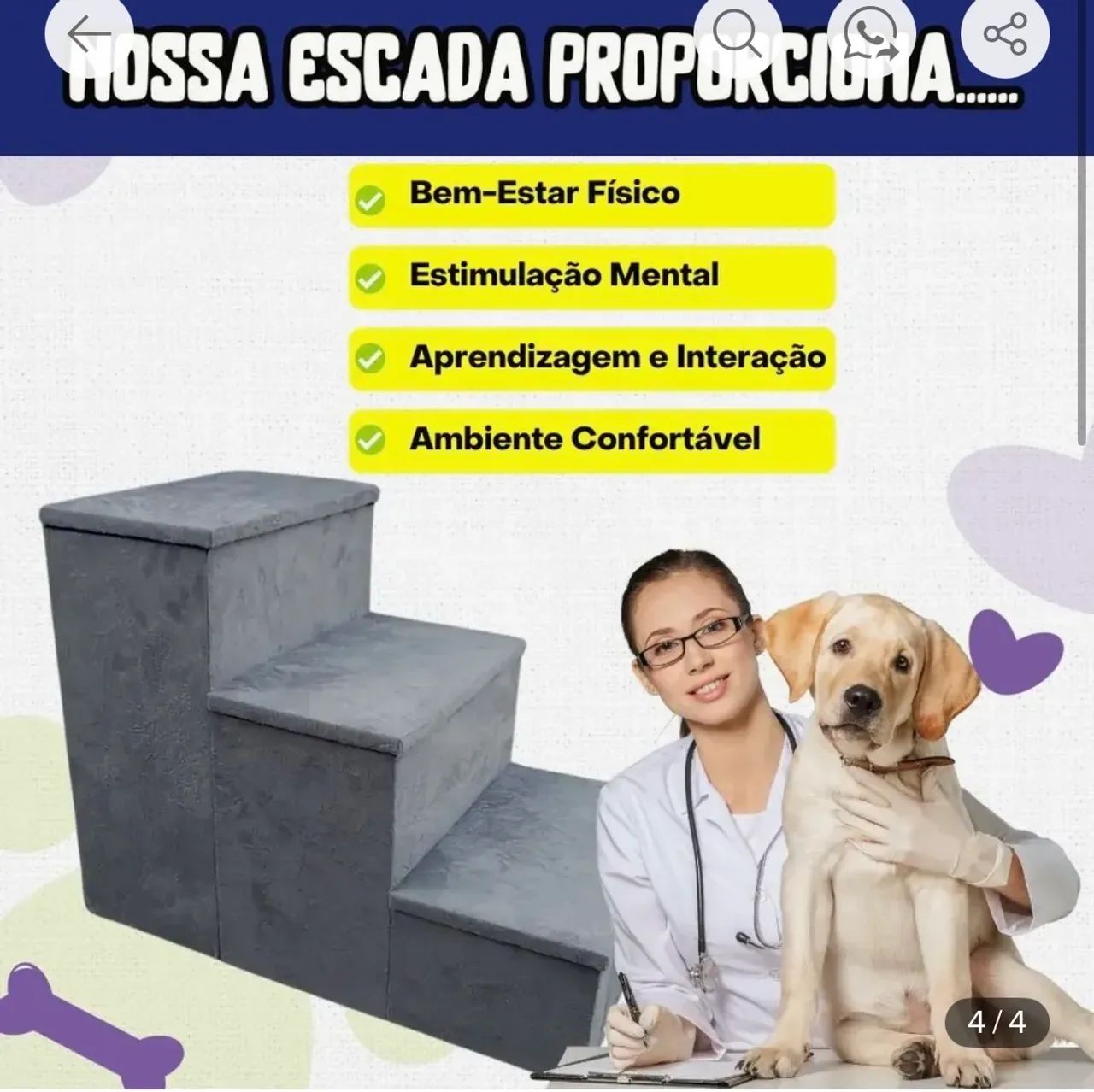 Escada Pet - Foto 3