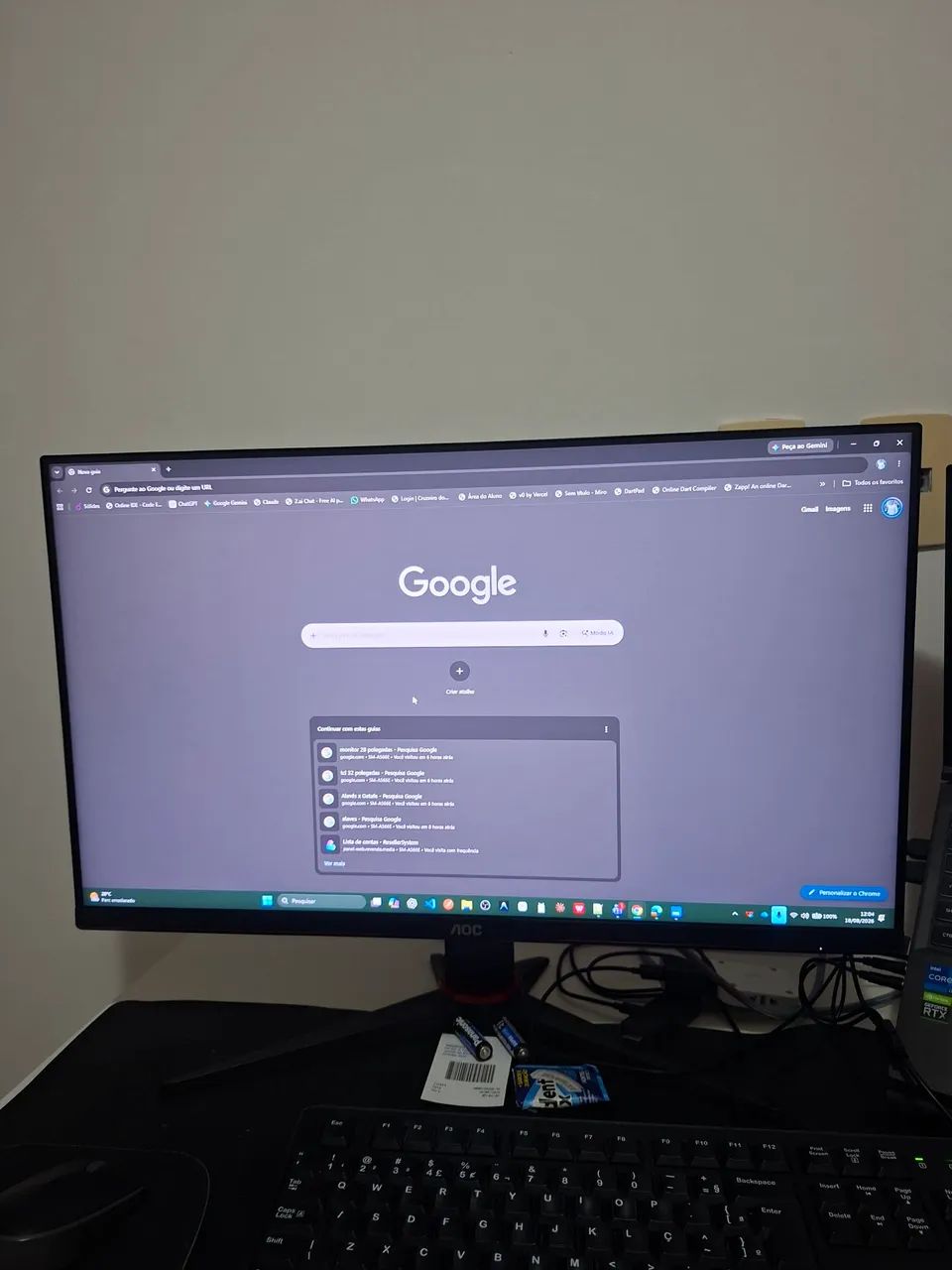 Monitor Game AOC 27" 100hz 1ms ips displayport hdmi