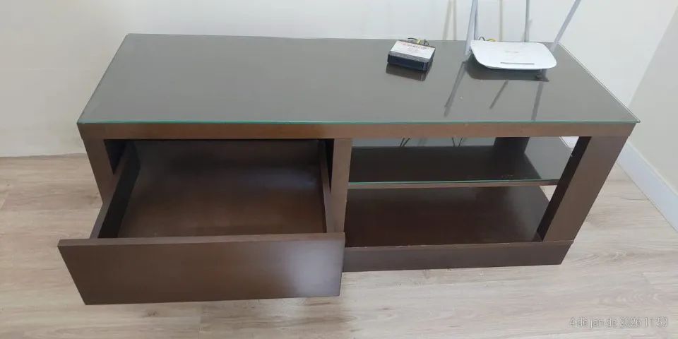 Rack de TV marrom - Foto 4
